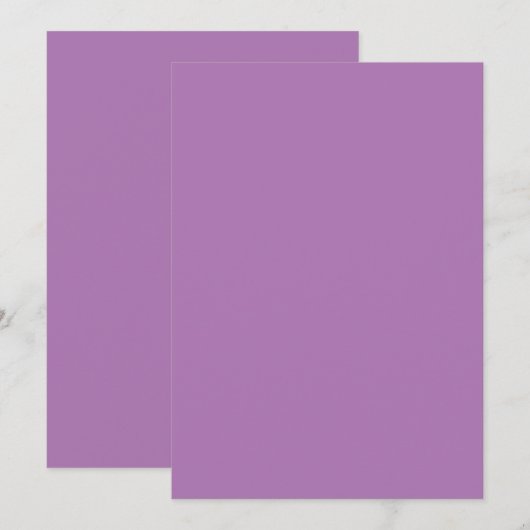 Flat-programma Programmakaart (Voorkant / Achterkant)