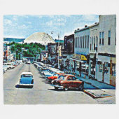 FLAT RIVER, MO FLEECE DEKEN (Voorkant (Horizontaal))