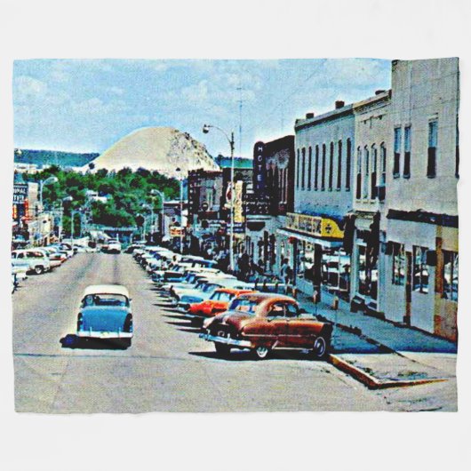 FLAT RIVER, MO FLEECE DEKEN (Voorkant (Horizontaal))