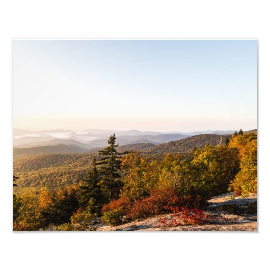 Flat Rock, NC Foto Afdruk (Voorkant)