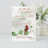 Flat save the date (Staand voorkant)