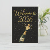 Flat Save The Date Card (Staand voorkant)