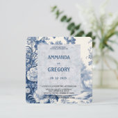 Flat Save The Date Card (Staand voorkant)