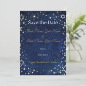 Flat Save The Date Card (Staand voorkant)
