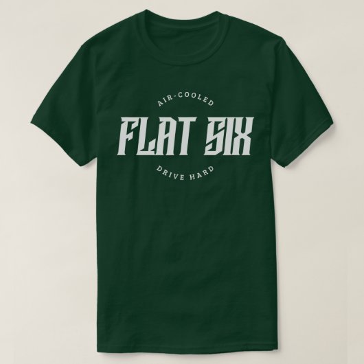 Flat Six AirCooled-sportwagen B T-shirt (Design voorkant)