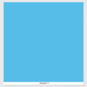 Flat Sky Blue Achtergrond Textuur voor Digitaal Sticker (Vel)