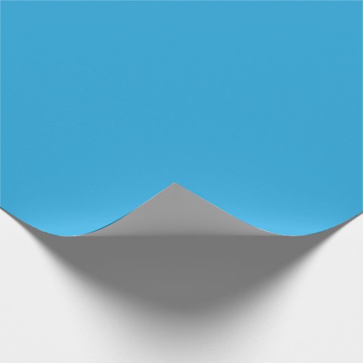 Flat Sky Blue Background for Web & Print Cadeaupapier (Hoek)