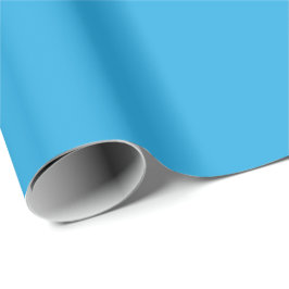 Flat Sky Blue Background for Web & Print Cadeaupapier