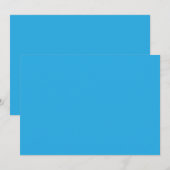 Flat Sky Blue Background for Web & Print Feestdagenkaart (Voorkant / Achterkant)