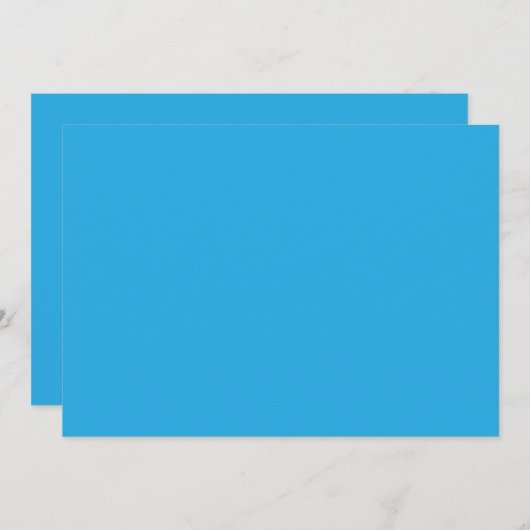 Flat Sky Blue Background for Web & Print Feestdagenkaart (Voorkant / Achterkant)