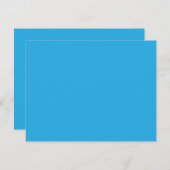 Flat Sky Blue Background for Web & Print Feestdagenkaart (Voorkant / Achterkant)