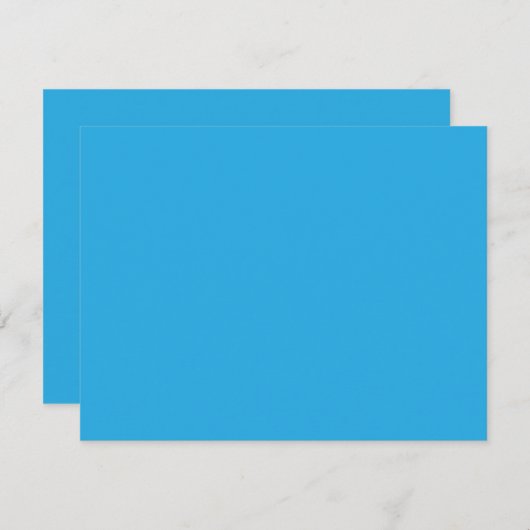 Flat Sky Blue Background for Web & Print Feestdagenkaart (Voorkant / Achterkant)