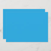 Flat Sky Blue Background for Web & Print Feestdagenkaart (Voorkant / Achterkant)