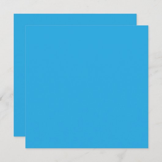 Flat Sky Blue Background for Web & Print Feestdagenkaart (Voorkant / Achterkant)