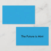 Flat Sky Blue Background for Web & Print Informatiekaartje (Voorkant / Achterkant)