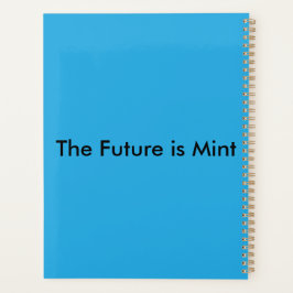 Flat Sky Blue Background for Web & Print Planner