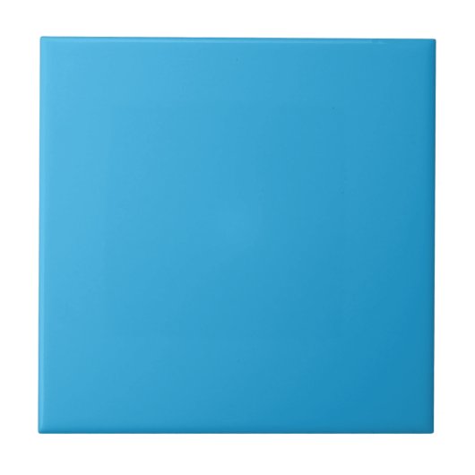 Flat Sky Blue Background for Web & Print Tegeltje (Voorkant)