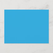 Flat Sky Blue Background for Web & Print Uitnodiging Briefkaart (Voorkant)