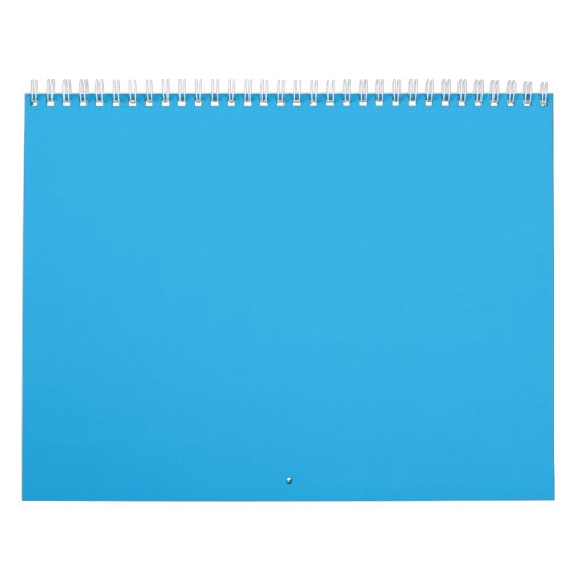 Flat Sky Blue Background – Wedding Texture Kalender (Hoes)