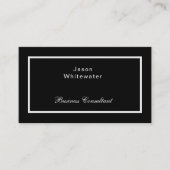 Flat Slank, elegant professioneel Visitekaartje (Voorkant)
