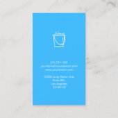 Flat Slank Modern Cleaning Services Visitekaartje (Achterkant)