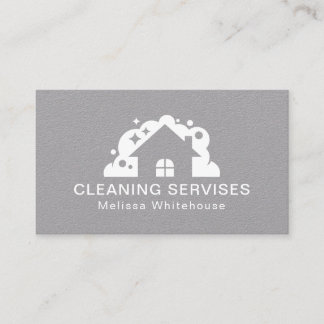 Flat Slank Modern Cleaning Services Visitekaartje