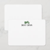 Flat Stationary Note Card Notitiekaartje (Voorkant / Achterkant)