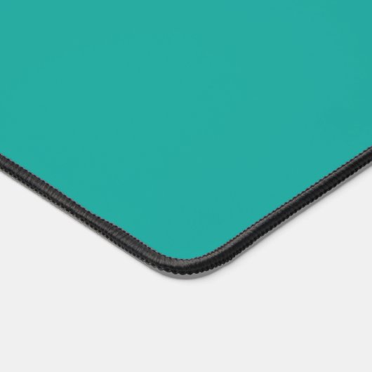 Flat Teal Background – Back-to-School Texture Bureaumat (Hoek)