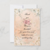 Flat Thank You Card Bedankkaart (Voorkant)