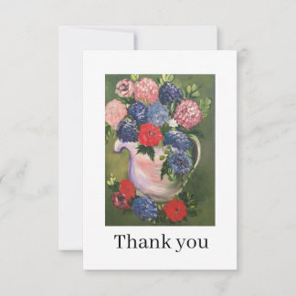 Flat Thank You Card Bedankkaart
