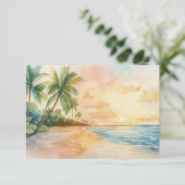 Flat Thank You Card Bedankkaart (Staand voorkant)