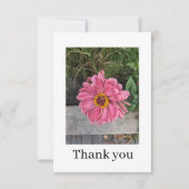 Flat Thank You Card Bedankkaart (Voorkant)