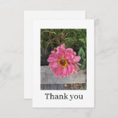 Flat Thank You Card Bedankkaart (Voorkant / Achterkant)