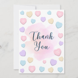 Flat Thank You Card Bedankkaart