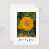 Flat Thank You Card Bedankkaart (Voorkant / Achterkant)