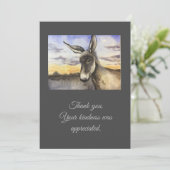 Flat Thank You Card Bedankkaart (Staand voorkant)