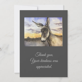 Flat Thank You Card Bedankkaart