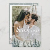 Flat Thank You Card Bedankkaart (Voorkant / Achterkant)