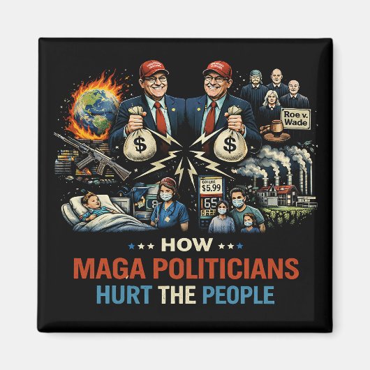 Flat Thank You Card Magneet (Voorkant)