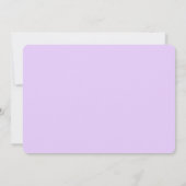 Flat Thank You Card met bloemen achtergrond Bedankkaart (Achterkant)