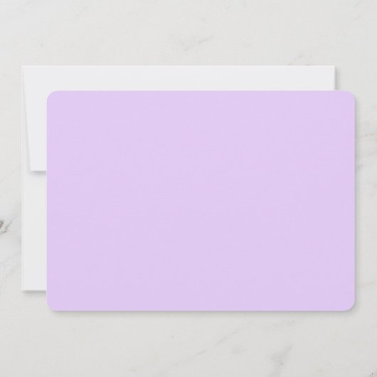 Flat Thank You Card met bloemen achtergrond Bedankkaart (Achterkant)