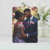 Flat Thank You Card, trendinng usa Bedankkaart (Staand voorkant)