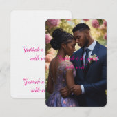 Flat Thank You Card, trendinng usa Bedankkaart (Voorkant / Achterkant)