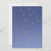 Flat Thank You Card voor je eerste verjaardag Bedankkaart (Achterkant)