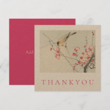 FLAT THANKYou KAART : OHARA KOSON