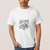 Flat Track Classic Racing T-shirt (Voorkant)
