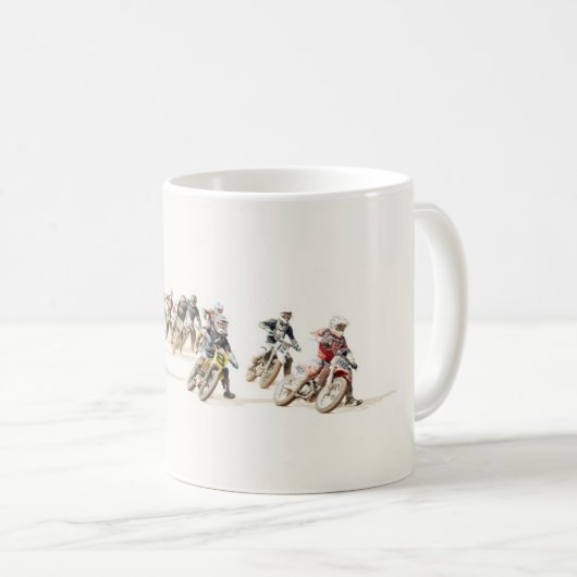 Flat Track Racin Koffiemok (Voorkant rechts)