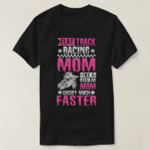 Flat Track Racing Mam T-shirt (Design voorkant)