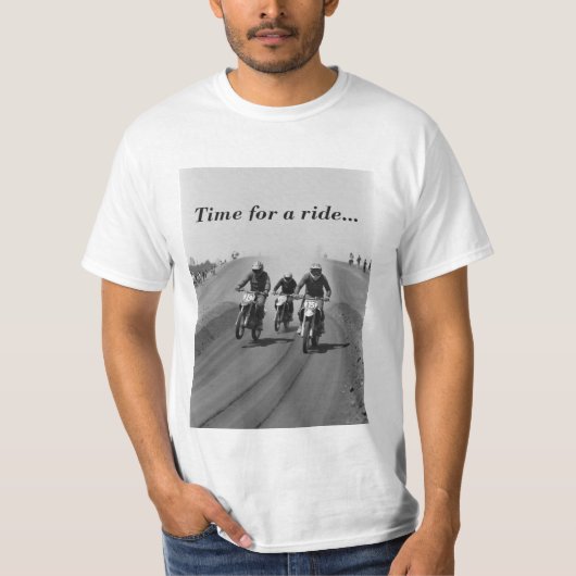 Flat track racing t-shirt (Voorkant)