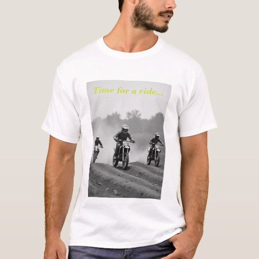 Flat track racing t-shirt (Voorkant)